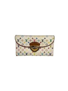 Louis Vuitton x Takashi Murakami Multicolor Eugenie Wallet